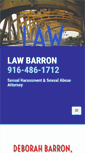 Mobile Screenshot of lawbarron.com
